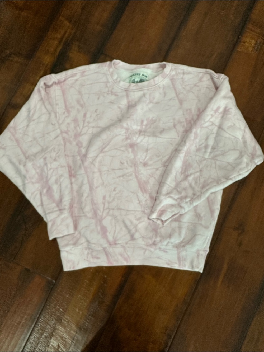 Dairy Boy Pink Camo Crewneck Sweatshirt
